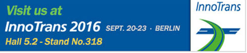 AGICO will attend the eleventh InnoTrans on Sept,20-23, 2016