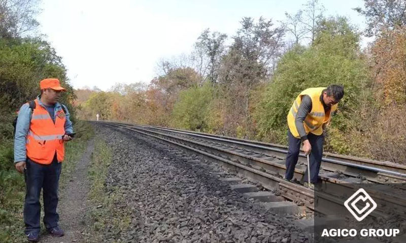 fastening the rail parts