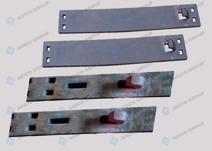 Hook twin tie plates