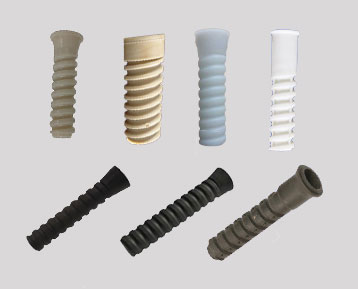 rail plastic dowel in rail fastenings